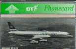 UK  5 U  L & G  PRIVATE ISSUE   AIRPLANE  AIR  NEW ZEALAND  DOUGLAS DC-8-52   MINT - BT Zivile Luftfahrt