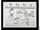 Lot De 20 Perles Chips En Véritable Quartz - Cristal De Roche - Pearls