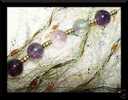 Lot De 5 Perles En Véritable Fluorite Arc En Ciel 10 Mm Qualité AAA - Perles