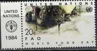 PIA - ONN - 1984 - Journée Mondiale De L´alimentation - (Yv 410-11) - Unused Stamps