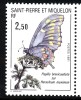1991 Faune Papillon - Unused Stamps