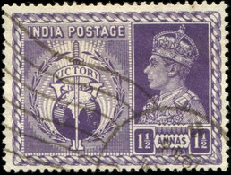 Pays : 230,3 (Inde Anglaise : Empire)  Yvert Et Tellier N° :  175 (o) - 1936-47  George VI