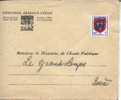 PREOBLITERE SUR LETTRE   BLASON - 1893-1947