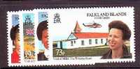 513 Falkland Islands: Visit Of The Princess Royal YT 673/6 - Hélicoptères