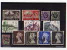 Lot 12 Timbres Obliteres - Collezioni