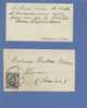 527 Op Naamkaartomslagje "carte Visite" (met Inhoud)  Met Stempel DIEST - 1935-1949 Small Seal Of The State