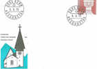 FDC SUISSE 1979 EGLISE ET CALICE - Otros & Sin Clasificación