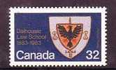 558 Canada: Dalhousie Law School YT 861 - Sobres Conmemorativos