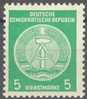 DDR / R.D.A. / GDR 1957-60 Dienstmarken A Michel 34yA Postfrisch/neuf/MNH - Other & Unclassified