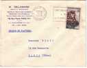 Beynac-Cazenac Yvert 1127 Seul Sur Facture De 1958 - Postal Rates