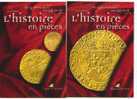 Lot 2 Cpm Publicitaire Expo Histoire Des Pieces De Monnaie Old Coins - Monete (rappresentazioni)