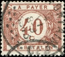 COB N° : TX  37 (o) - Stamps