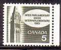 571 Canada: Interparliamentary Union YT 337 - Horlogerie