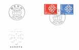 SWITZERLAND FDC MICHEL 679/80 EUROPA 1959 BERN - 1959