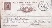 GIRGENTI - Anno 1883 - Entiers Postaux