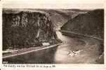 Carte D´allemagne  (die Loreley Mit Dem Felsental Bei St.goar A.RB) 1950 - Loreley