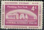 PIA - ONN - 1958 - Edifice Des Assemblées Générales à Flushing Meadows - (Yv 66-67) - Nuevos