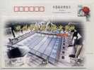 China 1999 Hangzhou Sport School Pre-stamped Card Standard Swimming Pool - Natación