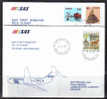 BOL1446 - FINLANDIA : SAS 1st NOSTOP FLIGHT HELSINKI GOTHENBURG - Lettres & Documents