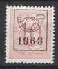 Belgie OCB V738 (**) - Typos 1951-80 (Chiffre Sur Lion)