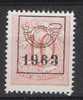 Belgie OCB V738 (**) - Typos 1951-80 (Chiffre Sur Lion)