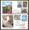 BOL1423 - VATICANO 1988 , VIAGGIO IN SUDAMERICA - Cartas & Documentos