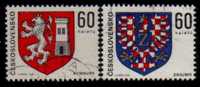 CZECHOSLOVAKIA   Scott   #  2000-1  VF USED - Used Stamps