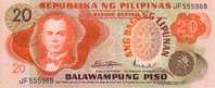 PHILIPPINES   20 Piso   Non Daté   Pick 155a     ***** BILLET  NEUF ***** - Philippines