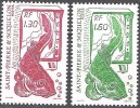 Saint-Pierre & Miquelon 1988 Michel 562 - 563 Neuf ** Cote (2007) 2.20 € La Pêche Méthode Moderne De Détection - Unused Stamps