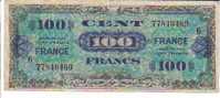 France Recto 100 Francs N°77840469 - 1945 Verso Francia