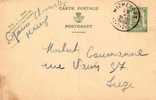 EP 112  - Oblitération : " MICHEROUX - 25/X/1935 ". - Cartes Postales 1934-1951