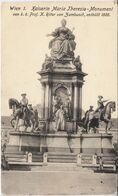 WIEN - Kaiserin Maria Theresia Monument 1912 - Vienna Center