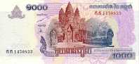 CAMBODGE   1 000 Riels  Emission De 2005    ***** BILLET  NEUF ***** - Cambodia