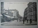 CPA CARTE POSTALE 92 PUTEAUX CARREFOUR ROUSSELLE ET RUE DE LA REPUBLIQUE PETITE ANIMATION - Puteaux