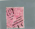 Gran Bretagna - N. 18a  Used (UNI) 4p Rosa Carta Spessa - Used Stamps