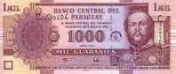 PARAGUAY   1 000 Guaranies   Emission De 2004     ***** BILLET  NEUF ***** - Paraguay