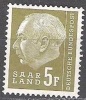 Sarre 1957 Michel 411 Neuf * Cote (2011) 0.30 Euro Theodor Heuss - Ongebruikt