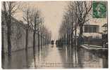 CPA 94 MAISONS ALFORT - La Rue De La Gare, Inondations 1910 - Maisons Alfort