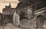 60 CHAUMONT EN VEXIN Eglise St Jean Baptiste Et L'Escalier, Ed Bourgeix 92, 192? - Chaumont En Vexin