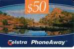 AUSTRALIA PA $50   LANDSCAPE IN NORTHERN TERITORRY  MOUNTAINS & BILLABONG  MINT SPECIAL PRICE !! - Australie