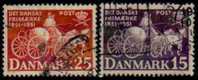 DENMARK   Scott   #  330-1   F-VF USED - Gebraucht