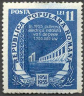 Pays : 409,9 (Roumanie : République Populaire)  Yvert Et Tellier N° :  1176 (*) - Used Stamps