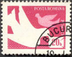 Pays : 410 (Roumanie : République Socialiste)  Yvert Et Tellier N° : Tx   135 Gauche (o) / Michel RO P 121 A - Port Dû (Taxe)