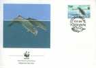 W0494 Hyperoodon Ampullatus Hyperoodon Arctique Feroe 1990 FDC Premier Jour WWF - Other & Unclassified