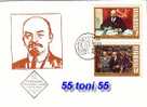 BULGARIA 1974 LENIN 2v.- FDC - Lénine