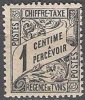 Tunisie 1901 Michel Taxe 26 Neuf * Cote (2005) 0.60 Euro Chiffre Sur Bande - Portomarken