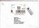 GOOD "REGISTERED " Postal Cover SWITZERLAND - ESTONIA 2006 - Postage Paid 7.80 - Covers & Documents