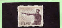 Romania  - Serie N. 1410**  (Yvert) Tiro :  Campionato Europeo - Shooting (Weapons)