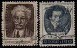 CZECHOSLOVAKIA   Scott   #  598-9  VF USED - Used Stamps