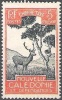 Nouvelle Caledonie 1928 Michel Taxe 21 Neuf * Cote (2005) 0.80 € Cerf Et Niaouli - Timbres-taxe